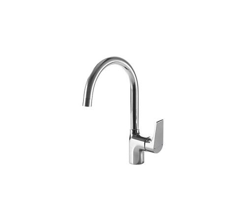Смеситель для кухни Bravat VEGA F7119177CP-3, хром
