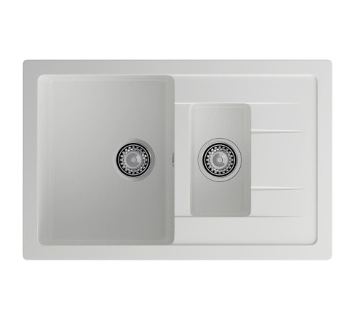 Кухонная мойка GranFest QUADRO 775KL, иней