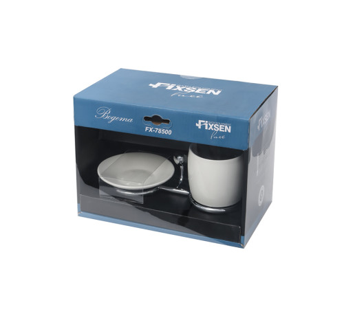 Мыльница+подстаканник Fixsen Bogema FX-78506+08