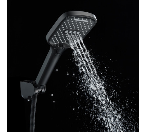 Смеситель на борт ванны Shevanik S4112H, черный