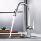 Смеситель для кухни с выдвижным изливом и дисплеем Esko Kitchen K15 LED, хром