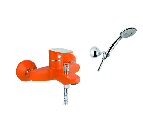 Смеситель для ванны Fiore KEVON CHIC 81GX8150, хром/серый