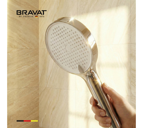 Лейка для душа BRAVAT D2272CP-SW, хром