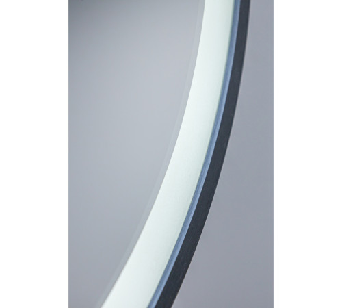 Зеркало Silver Mirrors Делуна/Deluna D600 TX (алюм. профиль, цвет черный, бесконтактный сенсор)