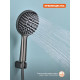 Смеситель для ванны Prohanss P66.30.09, графит