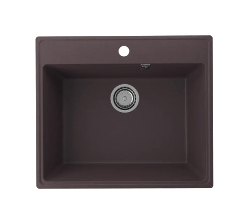 Кухонная мойка Ulgran Quartz Forte 580-06, трюфель