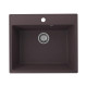 Кухонная мойка Ulgran Quartz Forte 580-06, трюфель