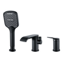 Смеситель на борт ванны Shevanik S4112H, черный