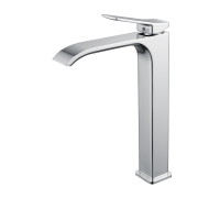 Смеситель для раковины высокий Shevanik S4011, хром