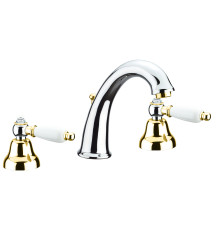 Смеситель для раковины Fiore COLONIALE SKY (SWAROVSKI®) 03CO0628, хром/золото