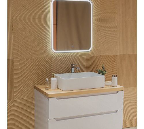 Зеркало RAVAL Призма Prz.02.600x700/W/RL, 60 см