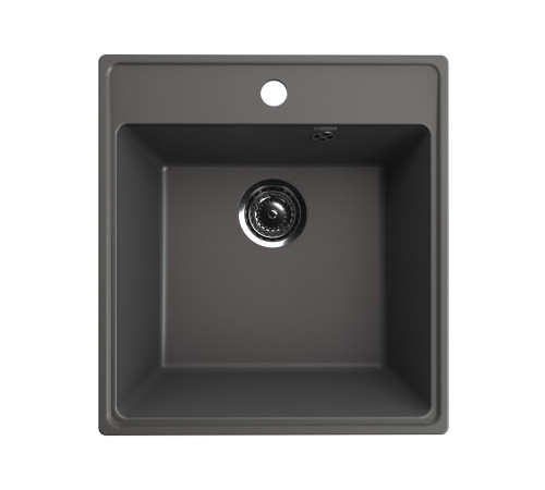 Кухонная мойка Ulgran Quartz Forte 460-09, мокрый асфальт