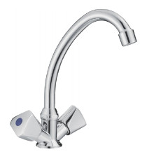 Смеситель для кухни Cron CN4011, хром
