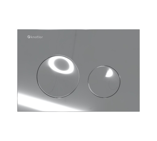 Клавиша смыва Knotlor BIS102C, хром (серия 2)