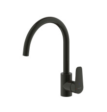 Смеситель для кухни Bravat Rhein F7429564BW-ENG, черный