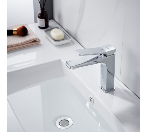 Смеситель для раковины Shevanik S4601, хром