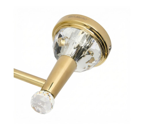 Держатель для туалетной бумаги BRAVAT D7285G-SW, золотой