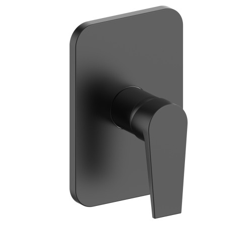 Смеситель для душа встраиваемый ESKO Budapest black BT83B, черный