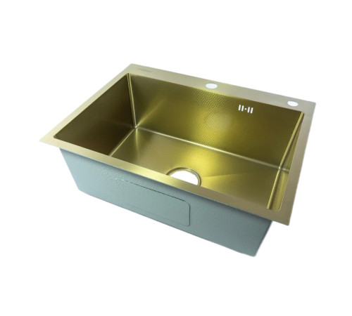 Мойка для кухни Fmark FSC7550C, матовое золото
