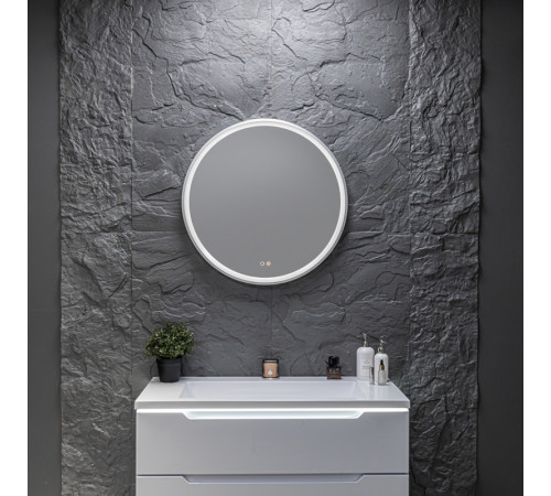Зеркало Silver Mirrors Делуна/Deluna D700 2.2 (TX, алюм. профиль, цвет серебро,подогрев, сенсорный выключатель)