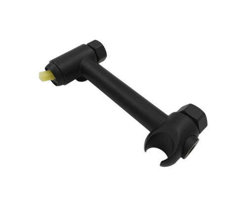 Гигиенический душ со смесителем Maretti Проджект Блэк PB30RN69, черный