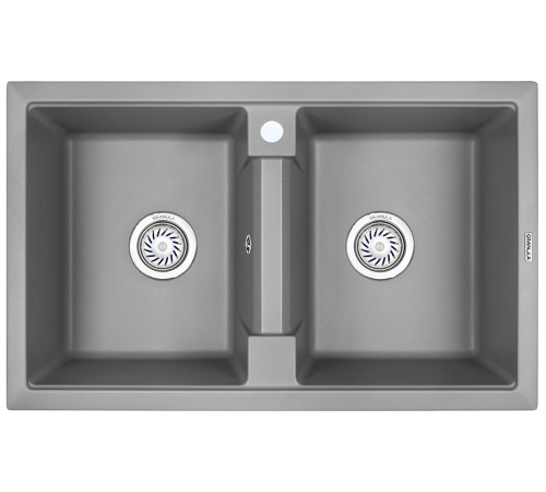 Кухонная мойка Granula 8101, АЛЮМИНИУМ