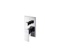 Смеситель для душа встраиваемый на 3 потока Bravat Phillis P69195C-ENG, хром