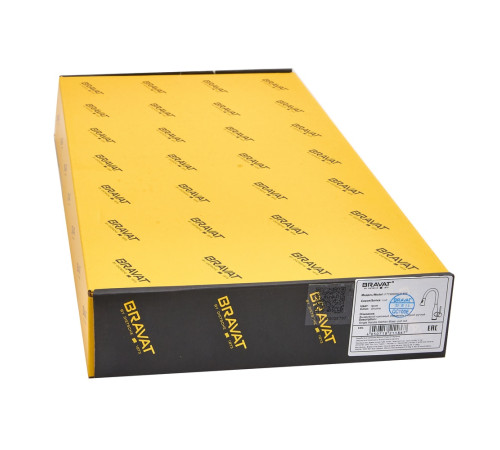 Смеситель для кухни с выдвижным изливом BRAVAT F7798929CP-SW, хром
