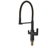 Смеситель для кухни с подключением к фильтру Savol S-L1809H-01, черный