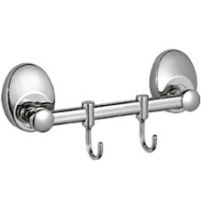 Планка с крючками для полотенец Haiba HB1615-2, хром