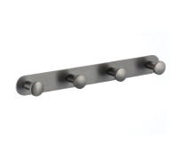 Планка с крючками Savol S-002174Q, графит