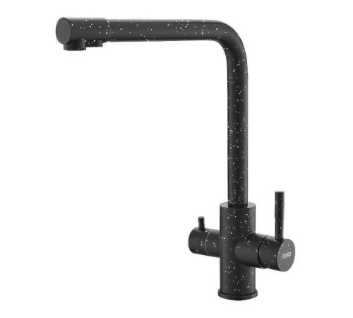 Смеситель для кухни с подключением фильтра Esko Kitchen GR 05 B/K05B, черный