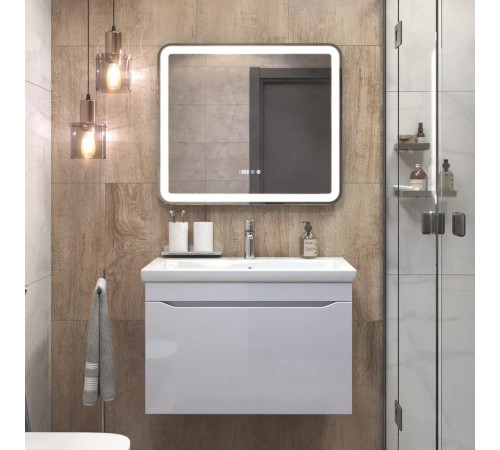 Тумба с раковиной подвесная VIGO Грани 166, 80 см
