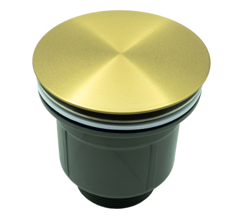 Сифон для кухонной мойки Fmark F-SL-L1166, матовое золото