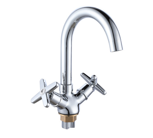 Смеситель для раковины Voda STR26L, хром