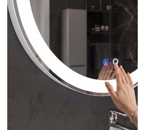 Зеркало RAVAL Фокус LED-00003246, 77 см