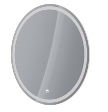 Зеркало Dreja Luno 60x60 см, белый