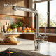 Смеситель для кухни BRAVAT F7172217CP-SW, хром