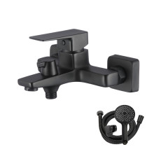 Смеситель для ванны WesnaArt NARCIS NAR06-310BL-25201, черный