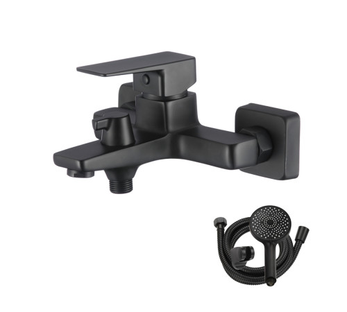 Смеситель для ванны WesnaArt NARCIS NAR06-310BL-25201, черный