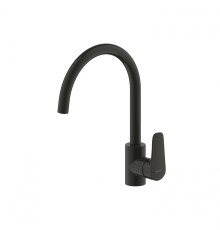 Смеситель для кухни Bravat Source F7173218BW-ENG, черный