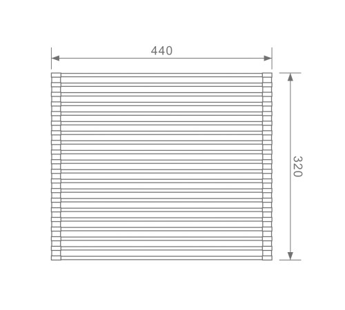 Ролл-мат Raglo R731.44.09, графит