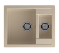 Кухонная мойка GranFest QUADRO 610K, кашемир