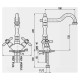 Смеситель для раковины Rav Slezak Morava Eco MK320.5/8SM