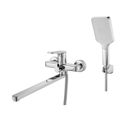 Смеситель для ванны Shevanik S4522, хром