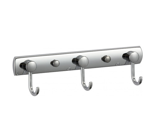 Планка с крючками Savol S-05203B, хром