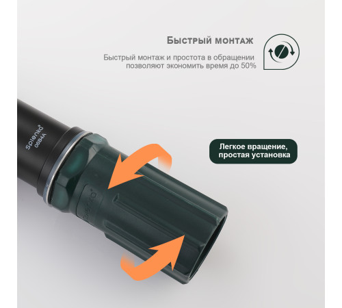 Смеситель для кухни Splenka S206.40.06, черный