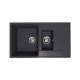 Кухонная мойка Ulgran Quartz Prima 860 1,5K-08, космос