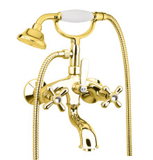 Смеситель для ванны Fiore MARGOT SKY (SWAROVSKI®) 01OO0600, золото