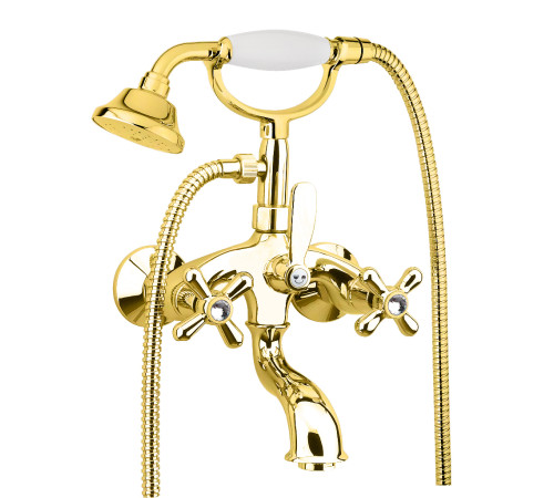 Смеситель для ванны Fiore MARGOT SKY (SWAROVSKI®) 01OO0600, золото